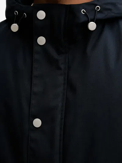 Marc O'polo Hooded Button Coat In Multi