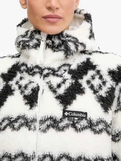 Columbia Rare Escape™ Zip-fastening Geometric-pattern Jacket In White