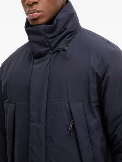 Marc O'polo Long-sleeve Padded Coat In Blue