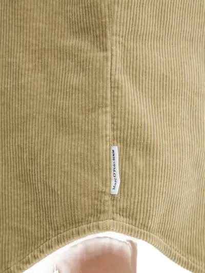 Marc O'polo Corduroy Mini Dress In Nude