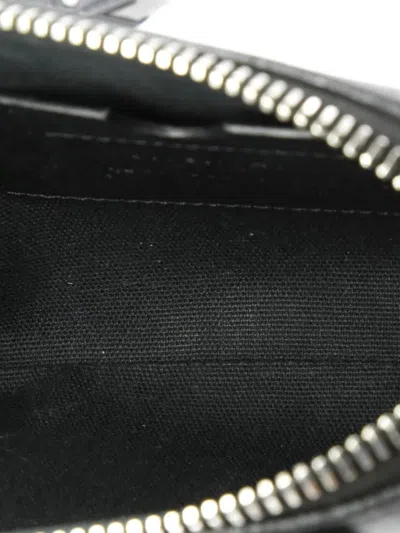 Pre-owned Givenchy Antigona Leather Nano Crossbody Bag In Black