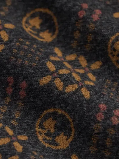 Rrl Ruddick Cotton-jacquard Jacket In Brown