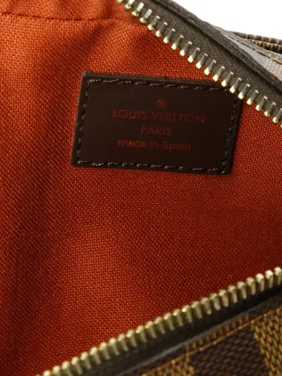 Pre-owned Louis Vuitton Geronimos Waist Bag Damier Belt Bag In Brown