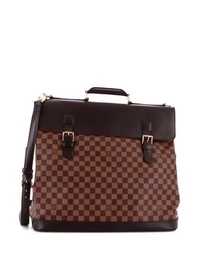 Pre-owned Louis Vuitton West End Handbag Damier Gm Satchel In Brown