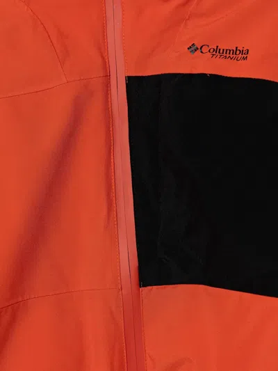 Columbia Holcomb Grove™ Hooded Panelled Jacket In Red