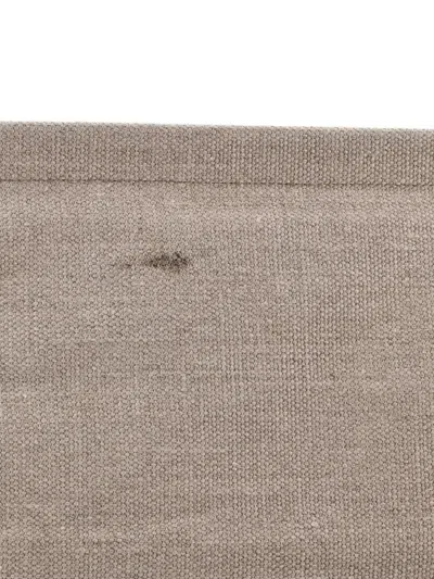 Pre-owned Saint Laurent Rive Gauche Shopper Canvas Large Tote Bag In Neutral