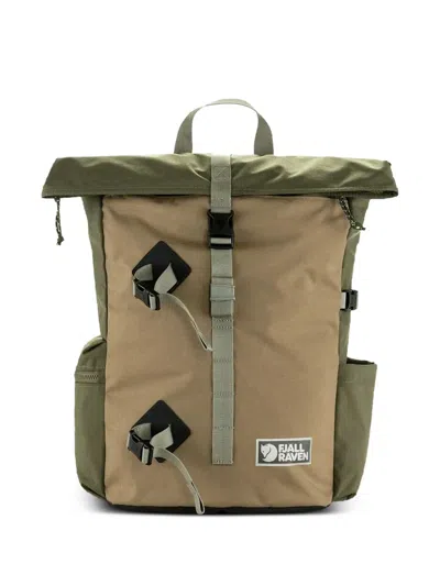 Fjall Raven Vardag Foldsack 25 Roll-top Backpack In Green