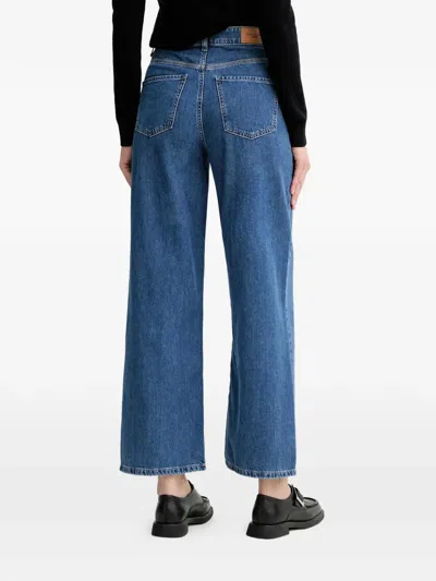 Marc O'polo Pocket Belt-loop Jeans In Brown