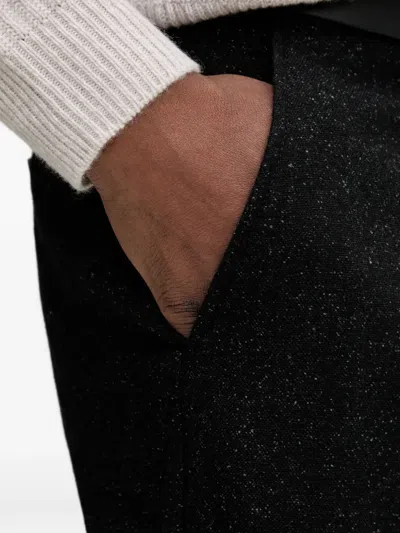 Marc O'polo Belt-loop Trousers In Black