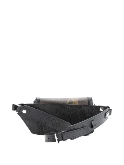 Pre-owned Louis Vuitton Dauphine Bumbag Reverse Monogram Giant Belt Bag In Brown