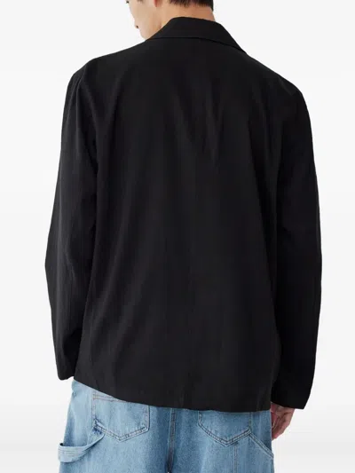 Studio Tomboy Two-button Jacket In Black