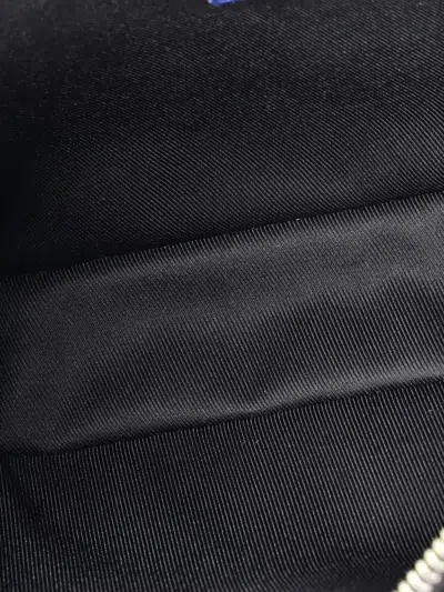 Pre-owned Louis Vuitton Outdoor Messenger Bag Monogram Taigarama Crossbody Bag In Blue