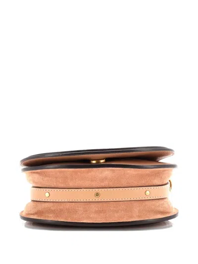 Pre-owned Chloé Nile Leather Small Crossbody Bag In Neutral