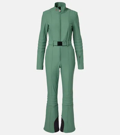 Perfect Moment Jg Stretch-nylon Ski Suit In Green