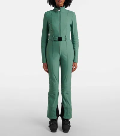 Perfect Moment Jg Stretch-nylon Ski Suit In Green