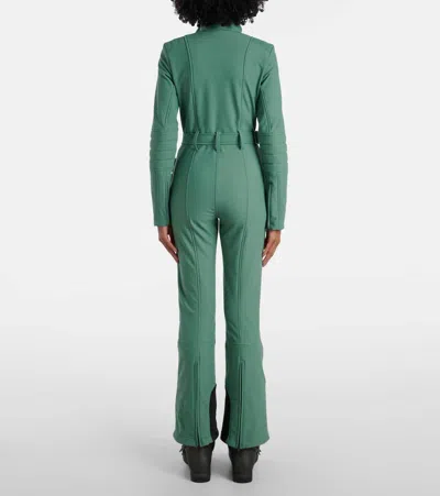 Perfect Moment Jg Stretch-nylon Ski Suit In Green