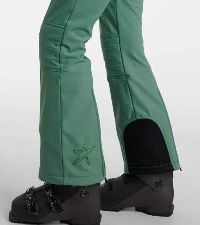 Perfect Moment Jg Stretch-nylon Ski Suit In Green