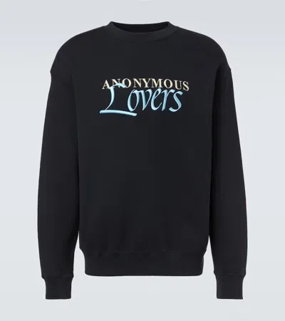 Jw Anderson Anonymous Lovers Sweatshirt Limited Edition In Black