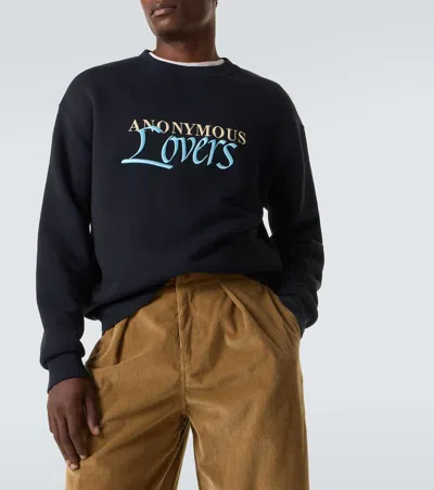 Jw Anderson Anonymous Lovers Sweatshirt Limited Edition In Black