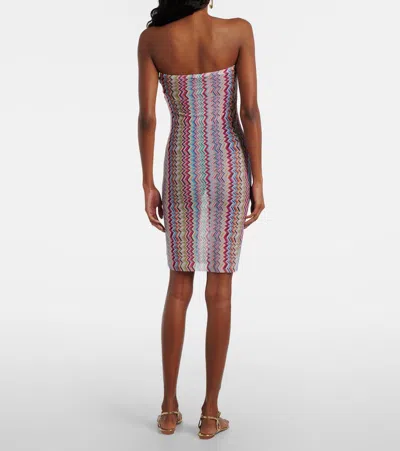 Missoni Zig Zag One-shoulder Maxi Dress In Multi