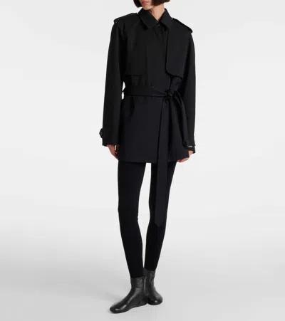 The Row Stella Shearling-lined Leather Ankle Boots In Black