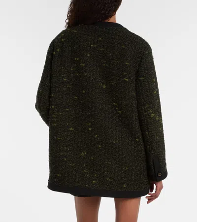 Gucci Wool-blend Coat In Green