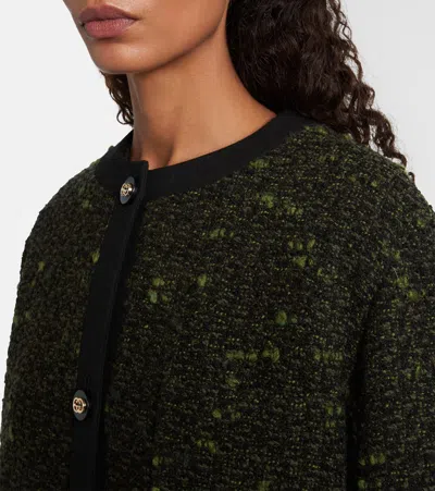 Gucci Wool-blend Coat In Green