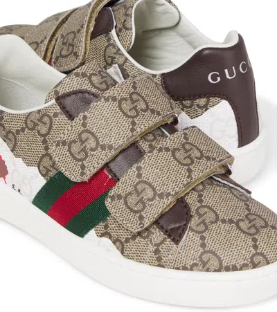 Gucci Gg Canvas Sneakers In Multi