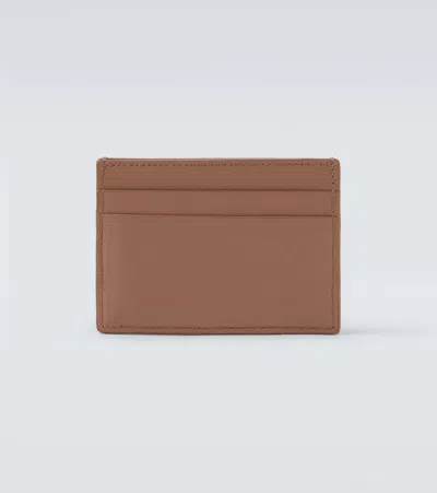 Loewe X Louis Wain Printed Leather Cardholder In Brown