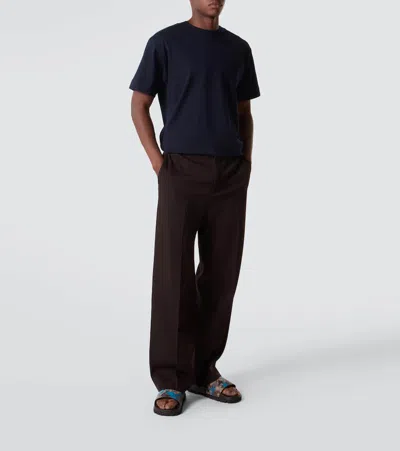 Gucci Gg Canvas Slides In Multi