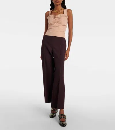 Chloé Chloe Elegant Pumps With Leather Construction And 4cm Heel Height In Black