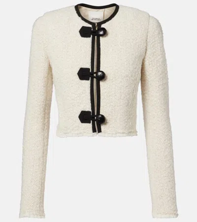 Isabel Marant Gradilia Button Jacket In White