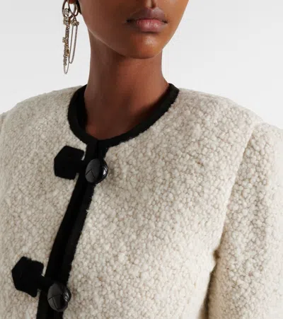 Isabel Marant Gradilia Button Jacket In White