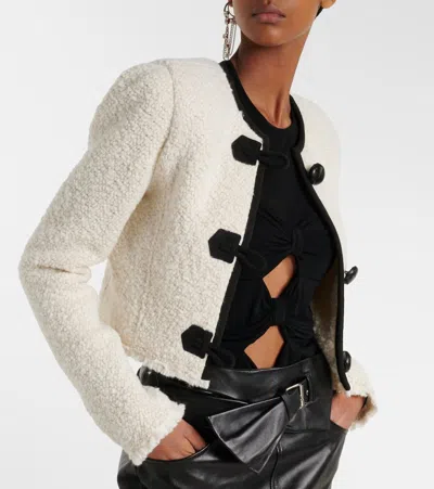 Isabel Marant Gradilia Button Jacket In White