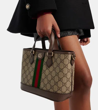 Gucci Ophidia Small Tote Bag In Multi
