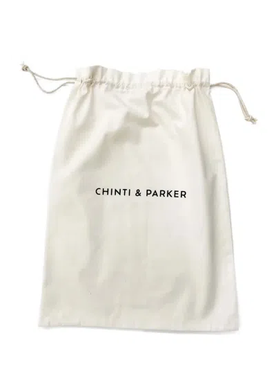 Chinti & Parker Drawstring Clothes Storage Bag In Neutral