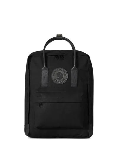 Fjall Raven Kånken No. 2 Top-handle Logo Backpack In Black