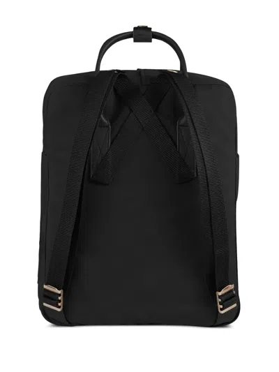 Fjall Raven Kånken No. 2 Top-handle Logo Backpack In Black