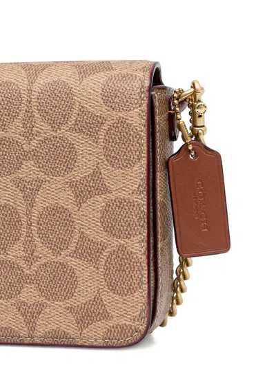 Coach Mila Chain-strap Crossbody Bag In Neutral