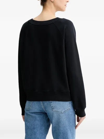 Marc O'polo Embroidered-logo Sweatshirt In Blue