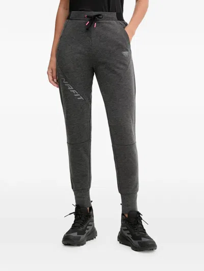 Dynafit Logo Drawstring Trousers In Black