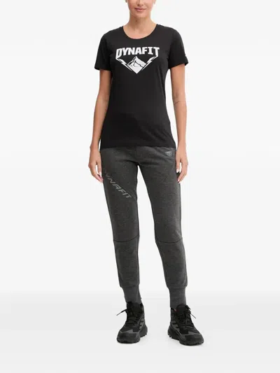 Dynafit Logo Drawstring Trousers In Black