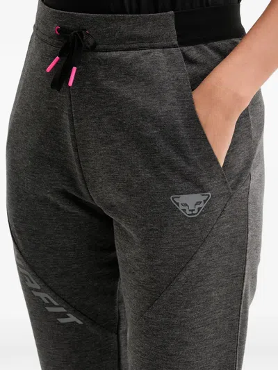 Dynafit Logo Drawstring Trousers In Black