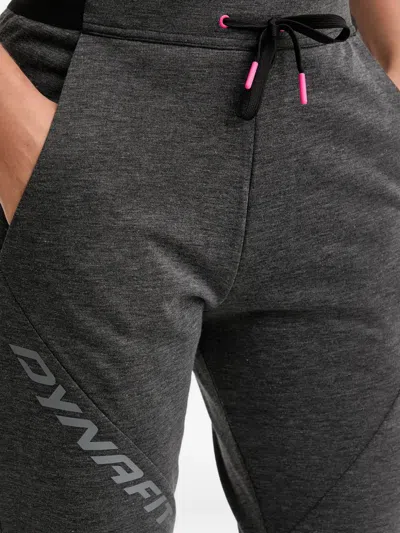 Dynafit Logo Drawstring Trousers In Black