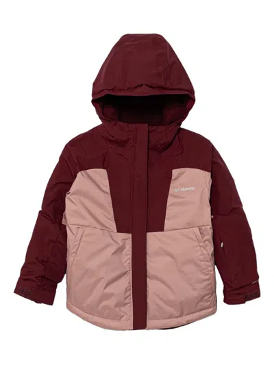 Columbia Mighty Mogul™ Hooded Colour-block Ski Jacket In Red