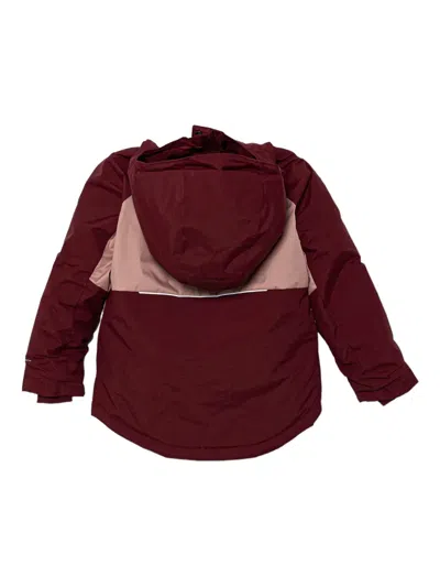 Columbia Mighty Mogul™ Hooded Colour-block Ski Jacket In Red