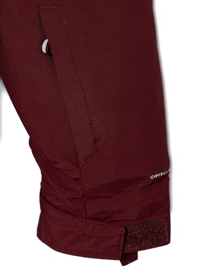 Columbia Mighty Mogul™ Hooded Colour-block Ski Jacket In Red