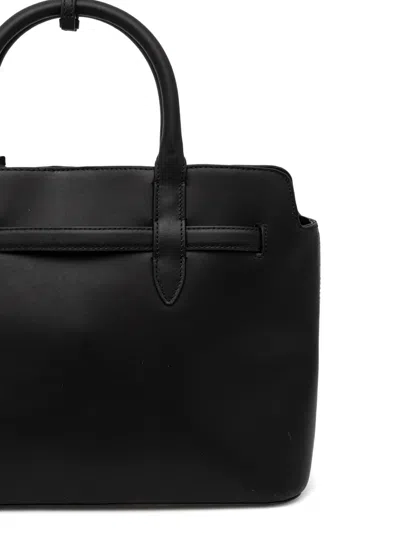Marc O'polo Medium Logo-detail Tote Bag In Black