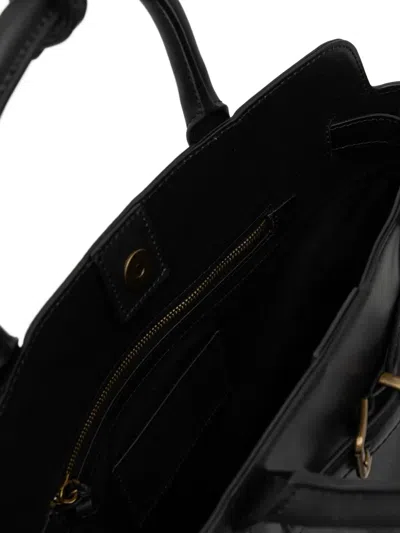 Marc O'polo Medium Logo-detail Tote Bag In Black