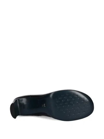 Patrizia Pepe Zip-fastening Round-toe Boots In Black